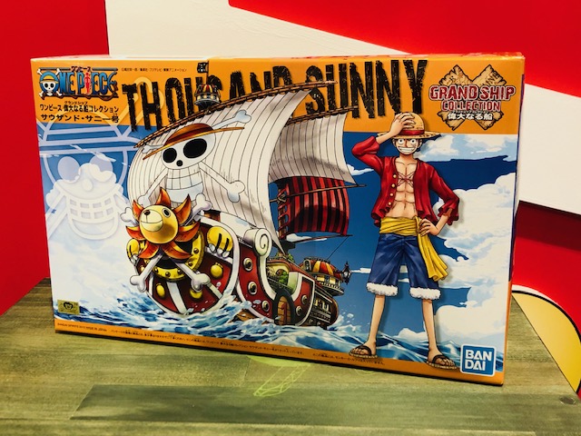 One Piece 麦わらストア池袋店 オススメ商品 プラモデル ワンピース 偉大なる船コレクション グランドシップコレクション サウザンド サニー号 ゴーイング メリー号 レッド フォース号 モビー ディック号 各1 760円 税込 好評発売中 麦わら