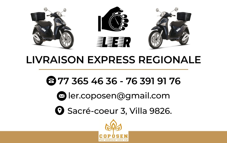 ler_coposen's tweet photo. Bonjour chers clients,
Suite à l'instauration de l'état d'urgence et du couvre-feu sur la région de Dakar, nous fermerons à 20h du lundi au samedi et à 19h le dimanche.
Merci de votre compréhension! https://t.co/xRVO1DA4YT