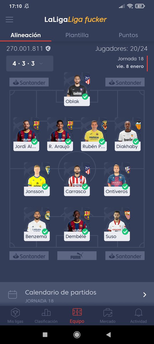 CH_Martin98's tweet photo. @GuiaLFM Tengo en el banquillo a

Portero: Bono
Defensa: Giménez, Clerc
Centrocampista: Tapia, Racic, Óscar Plano
Delantero: Dani Gomez, Luis Suárez (Granada), Ferreiro, Alcácer https://t.co/NwtpMNY1FO
