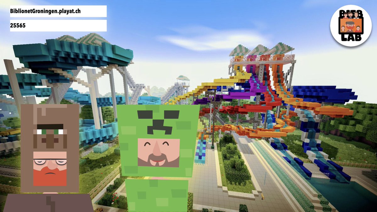 Na de succesvolle Minecraft Challenge in de kerstvakantie hebben we in januari een nieuw challenge: bouw mee aan ons eigen pretpark BiebLandia!

In deze extra aflevering van BiebLab leggen Jeroen en Arnoud uit wat we gaan doen én hoe het werkt: youtu.be/4EwnqDl-YJc