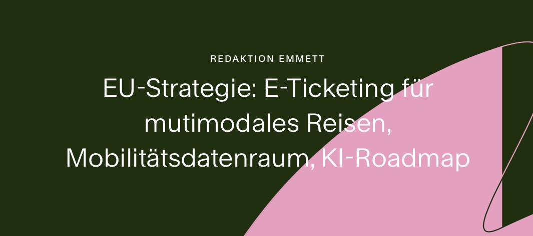iRightslab's tweet photo. Neues aus der @emmettmobility - Redaktion: @steinhau aus dem #iRightsLabTeam hat sich mal die „Strategie für nachhaltige und intelligente #Mobilität“ der @EU_Commission angesehen und stellt sie Euch vor. https://t.co/NtT90SCLPp @BMVI https://t.co/kCeczmCXiC