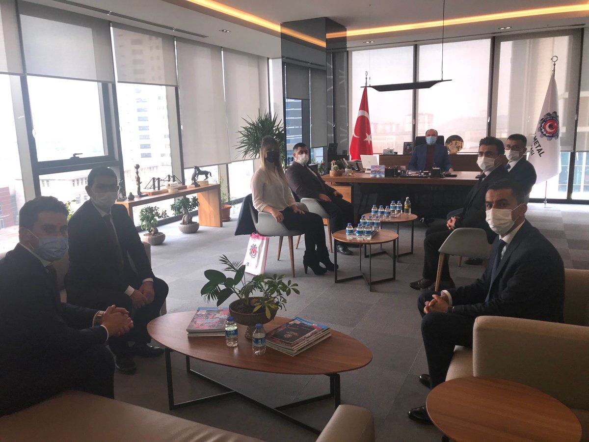 Ankara Şube Başkanımız İbrahim Biçer Şube Sekreterimiz Mustafa Ertekin ve Arçelik işletmemizin Baştemsilci, Baştemsilci Yardımcısı ve Temsilcilerimizle bir araya gelip güncel konularda istişarelerde bulunduk.