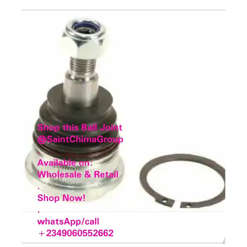 Shop this Ball Joint
@ #SaintChimaGroup
.
Available on:
Wholesale & Retail
.
Shop Now!
.
whatsApp/call +2349060552662
.
#Autoparts #carparts #motorparts #spareparts #SuspensionParts #stabilizerLink #Linkage #Balljoint #tierod #tierodend #rackend #tierodsocket #controlarm #steerin