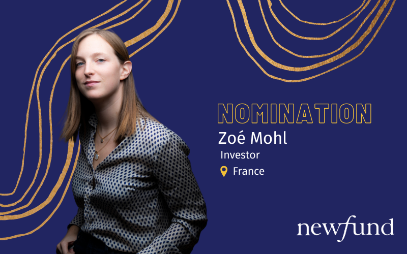 #Nomination #team
<a href="/ZoeMohl/">Zoe Mohl</a>  rejoint l’équipe d’investissement de <a href="/Newfund/">Newfund</a>. 
Elle a notamment travaillé  <a href="/jpmorgan/">J.P. Morgan</a> en Technology Investment Banking à SF
Elle s'intéresse aux secteurs fintechs - data/cloud - Saas BtoB
Fière de l'avoir dans l'équipe !