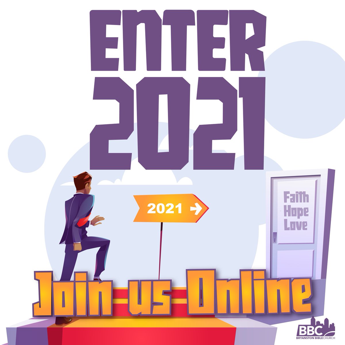 Bryanstonbible's tweet photo. Join us this Sunday on YouTube at 10h30 as we jump into our new sermon series, Enter 2021!

https://t.co/e2dGmuafmV

Subscribe to our YouTube channel &amp; never miss a thing.

See you there!

#Enter2021
#FaithHopeLove
#BryanstonBibleChurch https://t.co/CRNOvLRL31