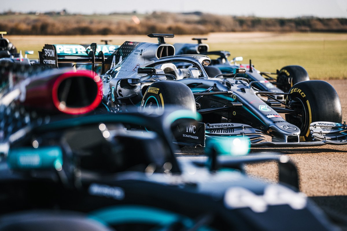 MercedesAMGF1's tweet photo. Behind the scenes on our seven-car shoot 😍📸 Who wants to see more... 👀 https://t.co/5cP0aiVfw1