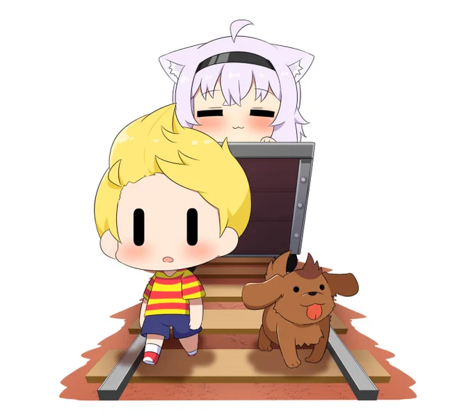 でんしゃがいちばんあぶない。 #絵かゆ 