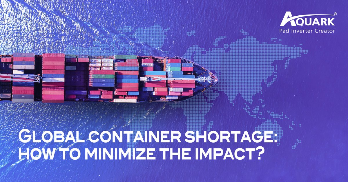 The current development of trade is affected and challenged by the global shortage of shipping containers. Are you troubled by delays of shipment? Here are some tips to minimize the impact on your shipping plan, check it now: aquark.com.cn/news/adapting-…