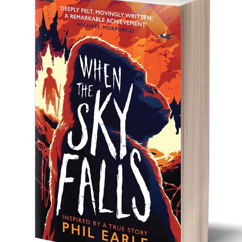 Would you indulge me a short thread? 10 years ago this week, my first novel, Being Billy, was published. I’m proud it’s still in print.In June, we publish my 20th book, WHEN THE SKY FALLS & here’s the cover, thanks to  @jackdraws & Levente Szabo