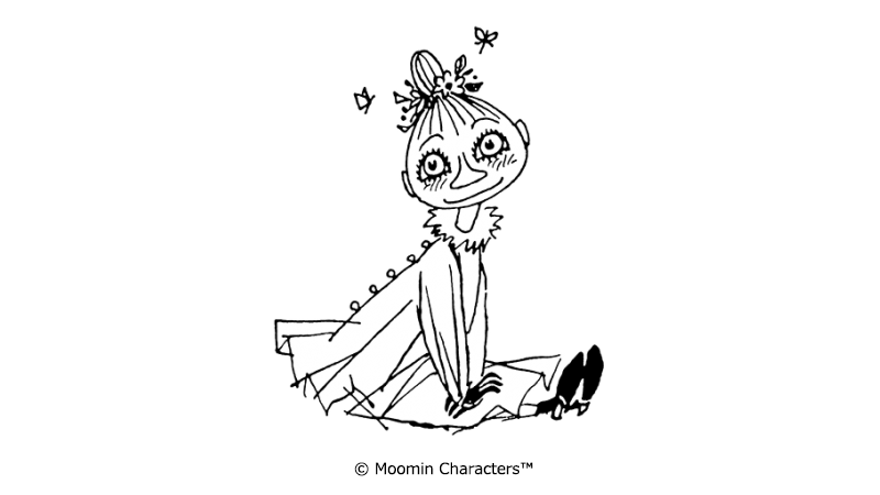 ムーミン公式 ムーミンキャラクター紹介 ミムラねえさん はミムラ一家の長女 ちびのミイの姉で スナフキンの異父姉です マイペースで頭の回転が早く 自分に自信を持っていて おしゃれやダンスが大好き コミックスでは惚れっぽくて 天然な
