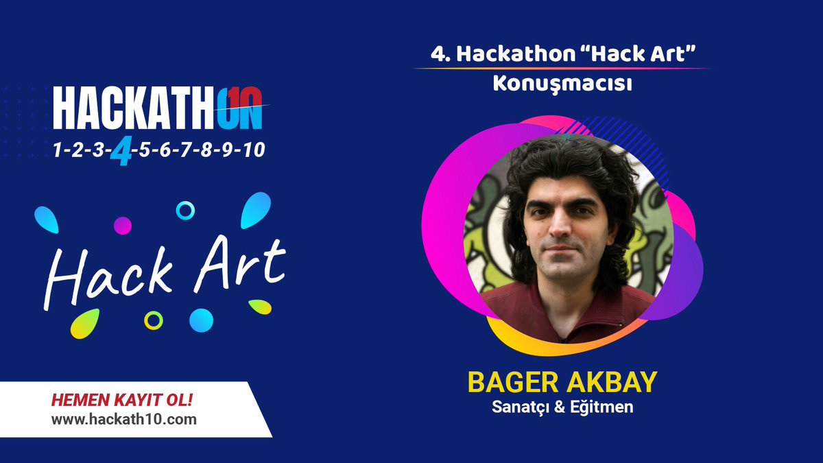 hackath10's tweet photo. Lise ve ortaokul öğrencileri için düzenlenen #Hackath10'da
@bagerakbay bugün 19:00'da "Kinetik Heykel, Algoritmik Sanat ve Otonom Sanat Makineleri " üzerine konuşacak
Takım kaydı yapmak için https://t.co/qtoTFLux0Z
Youtube üzerinden izlemek için :
https://t.co/XIyeJrel8Q https://t.co/1znhFGmgED