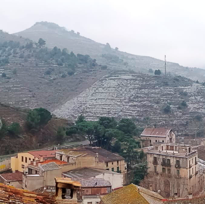 ❄️ Les vinyes de la #DOQPriorat s'han llevat lleugerament enfarinades... màgic! 

#VilesDOQPriorat #vinsdevila #Prioratvinsdunaterraunica #vinyesvelles #Priorat