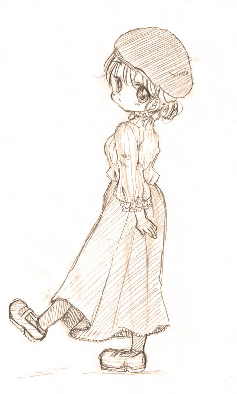 「等身低くしたいので矯正がんばります」|里日菜こふゆのイラスト