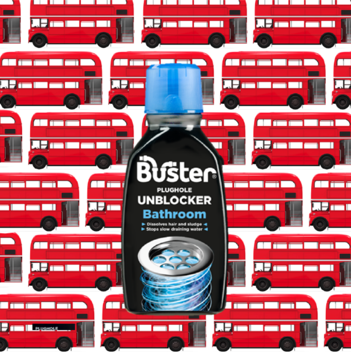 ChallsOnline's tweet photo. Can you spot the difference? As part of our ongoing commitment to the environment, we are proud to say that our famous @BusterProducts Bathroom Plughole Unblocker is now sold in a grey plastic bottle. From May 2021, all Buster products will be made without black plastic. #Eco https://t.co/e0XbZdCqZM
