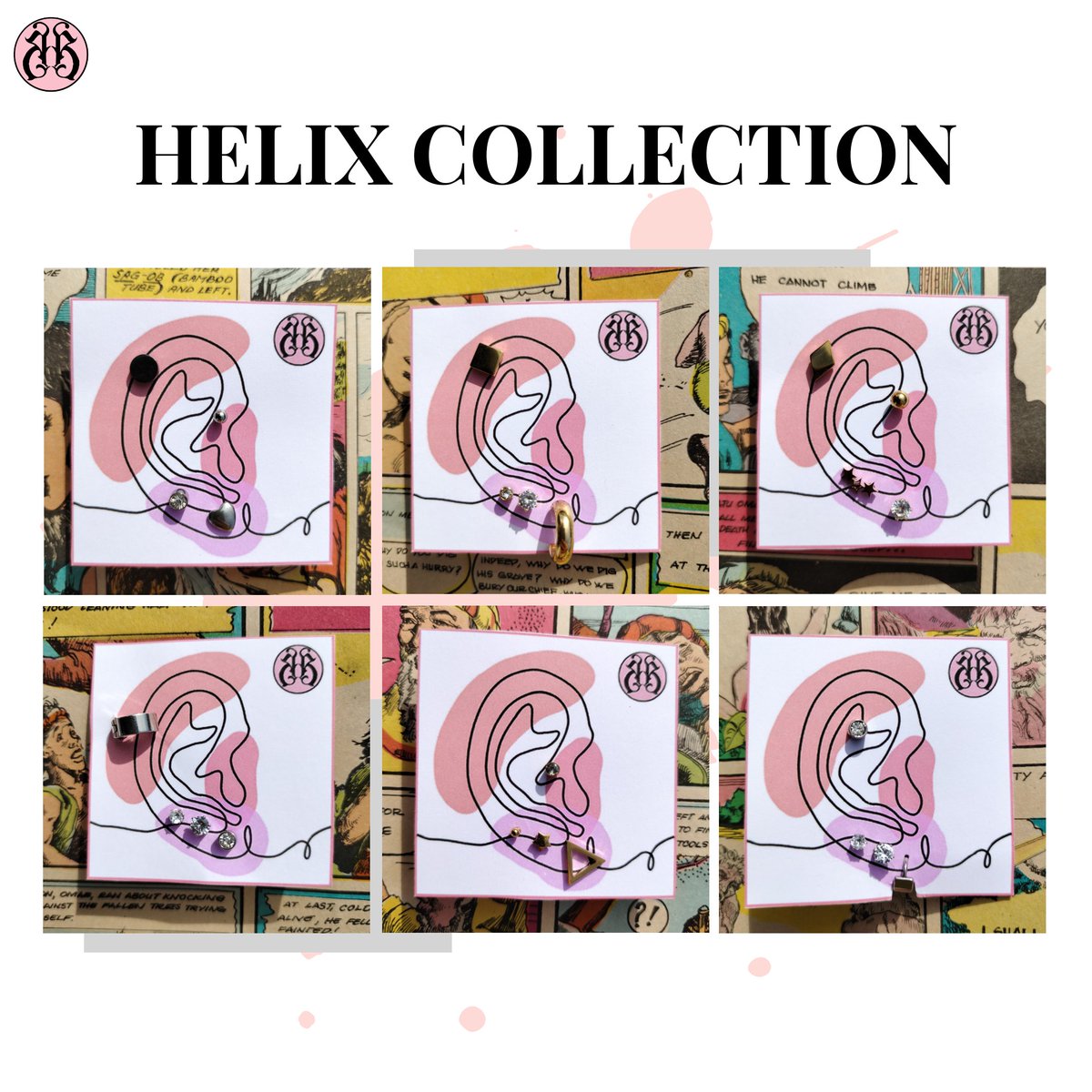 BaddieBasics_'s tweet photo. Helix Collection finally here!

Grab your own 4piece stud set for only  ₱100 each! Stainless steel, silver and gold tone, Hypoallergenic and non tarnish! Perfect for everyday use 💞

#baddieneeds #baddiebasics  #helix #ariyos #stud #cdo https://t.co/VqVR5GNXcw