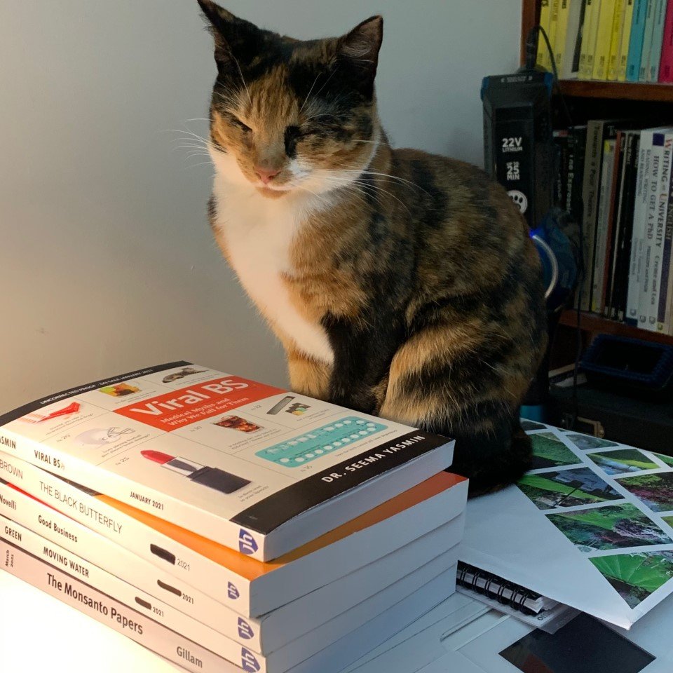 OxfordPublicity's tweet photo. The @OxfordPublicity assistant is hard at work overseeing the latest galleys. It's a #hardtask! https://t.co/n35EIZZd9G