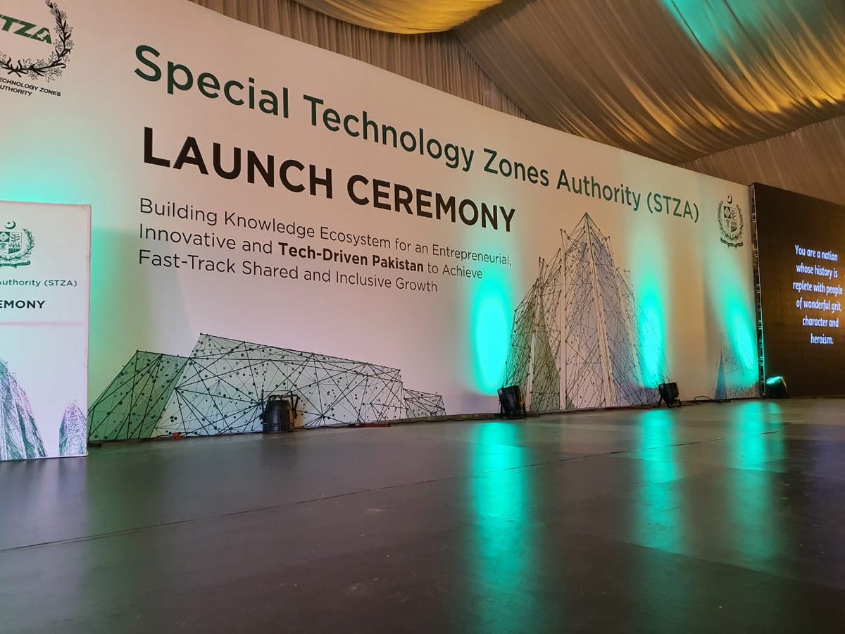 STITKPGovt's tweet image. ISLAMABAD: Science and Information Technology Advisor Khyber Pakhtunkhwa Ziaullah Bangash attended the inauguration ceremony of the Special Technology Zones Authority. 
#KPCIU