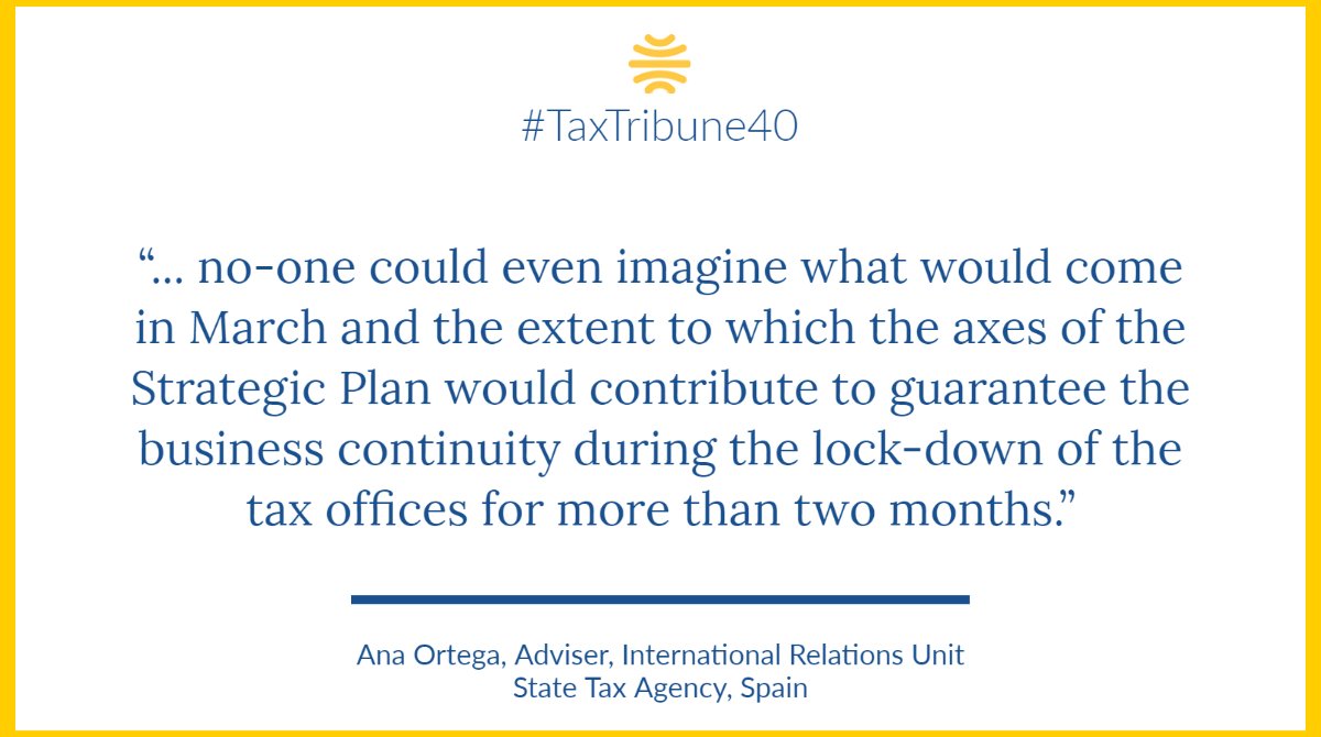 Read about <a href="/Agen_Tributaria/">Agencia Tributaria</a>'s response to #COVID19 in the latest issue of our #TaxTribune magazine ▶️ iota-tax.org/publication/40…

#TaxTribune40