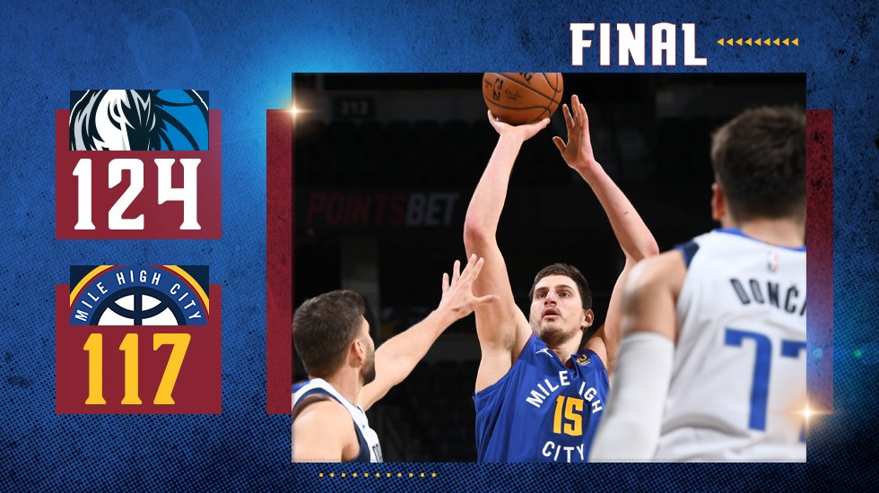 nuggets's tweet photo. Final score. 

#MileHighBasketball https://t.co/cX9eoIzeRh