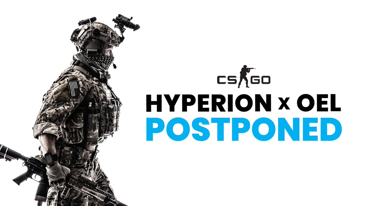 Hyperion_Server's tweet photo. Bad news, we have to postpone the Hyperion x OEL tournament.

Some infrastructure has been damaged on our Hong Kong leg, affecting server latency to Asia.

 [1 of 2] https://t.co/vhYDXj9BB3