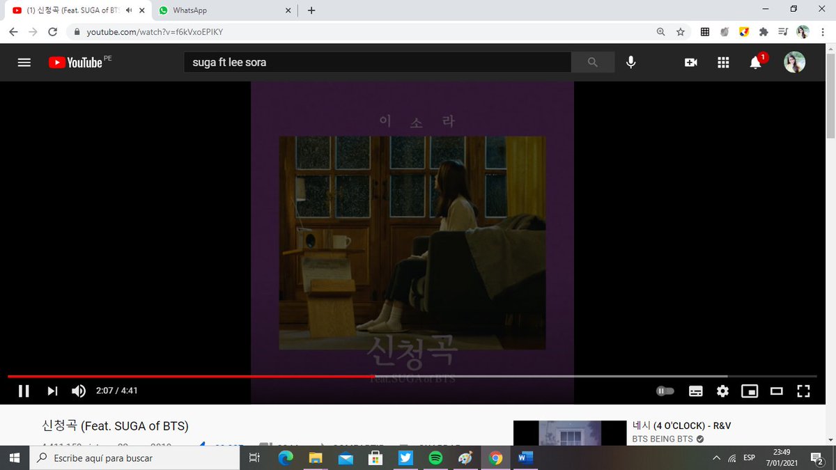 Cessy_Camu's tweet photo. @Army097l @BTS_twt @BTS_twt Ahora si me voy a dormir 🎶
@Shinemichm @ARMYPeru_twt_ @JungkookieAry @JohaBEhope @Fan_JD828
#StreamPartyForSope https://t.co/2drytbVLWi