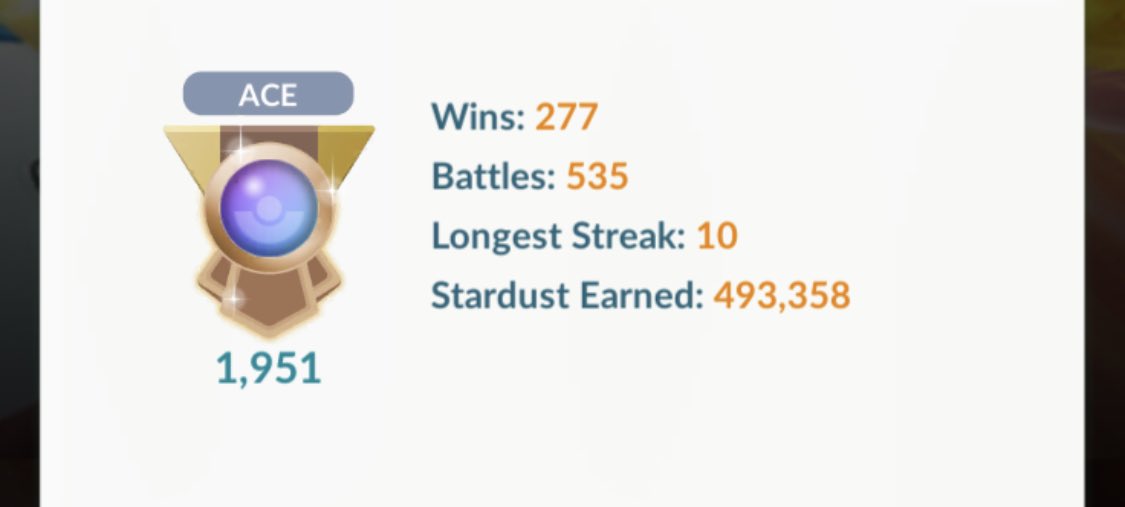 _DoctorBoo's tweet photo. Plateauing hard with 2-3’s and 3-2’s over and over in Ace. 

Any #battlers have any advice as to how to break through a plateau in #GOBattleLeague? https://t.co/2sXY8n7Yz2
