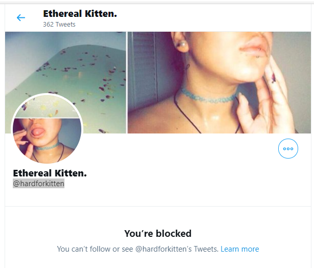 blakechan1989_2's tweet photo. Watch out this #scammer!!!      @hardforkitten

Sent gift card code then block me,  every seller should be aware!

#amazonreviewer  #Amazonreviews https://t.co/r9tdQa5fsB
