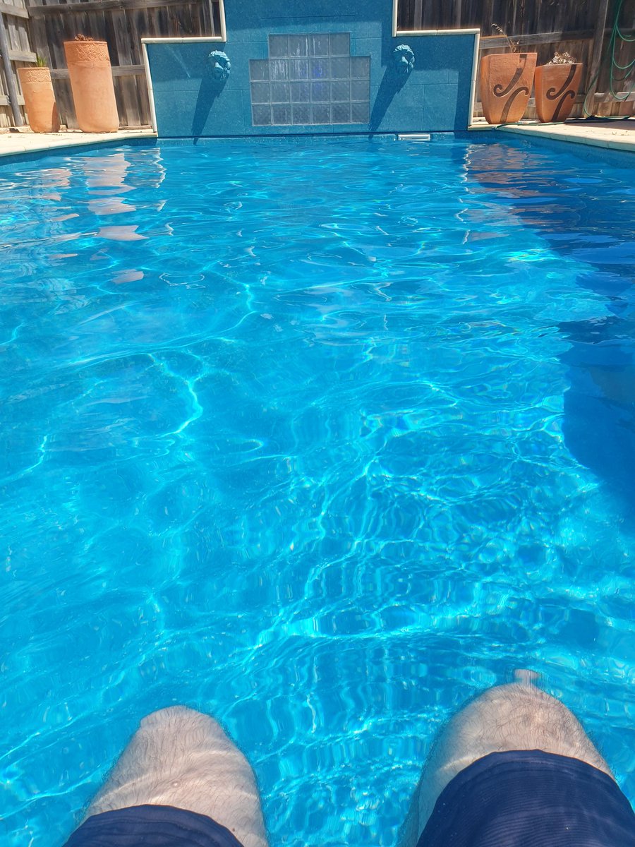 mickeymadden's tweet photo. @talkSPORT @TSBreakfast @trevor8sinclair Morning lads, listening from the pool in sunny Perth 😎 https://t.co/PgW4SBJstc