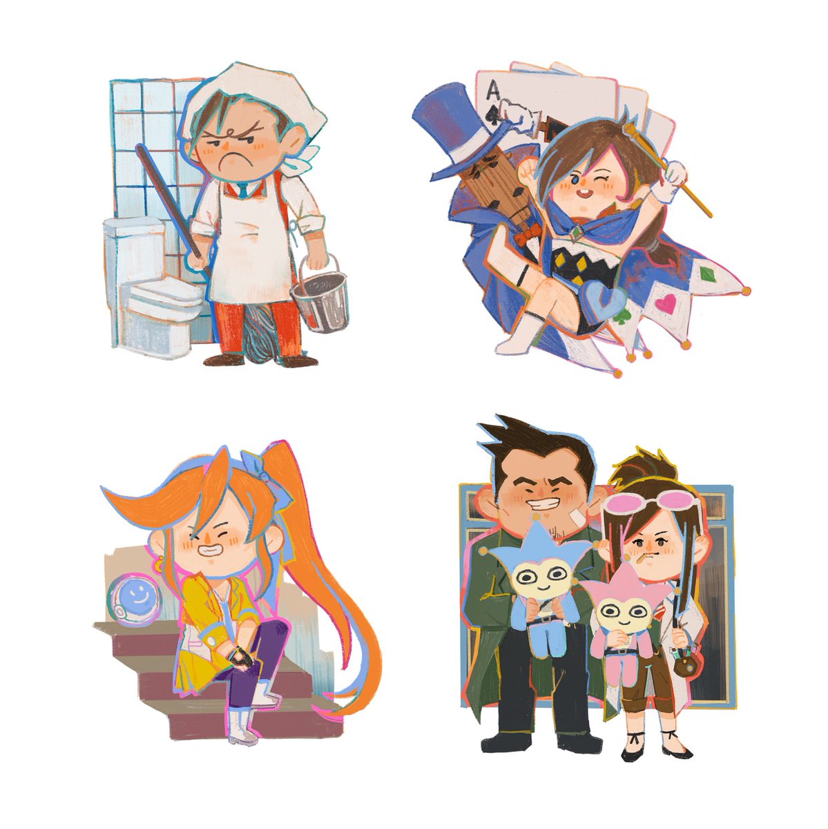 YueFox's tweet photo. #逆転裁判 
#AceAttorney https://t.co/m4aLfA4jiD