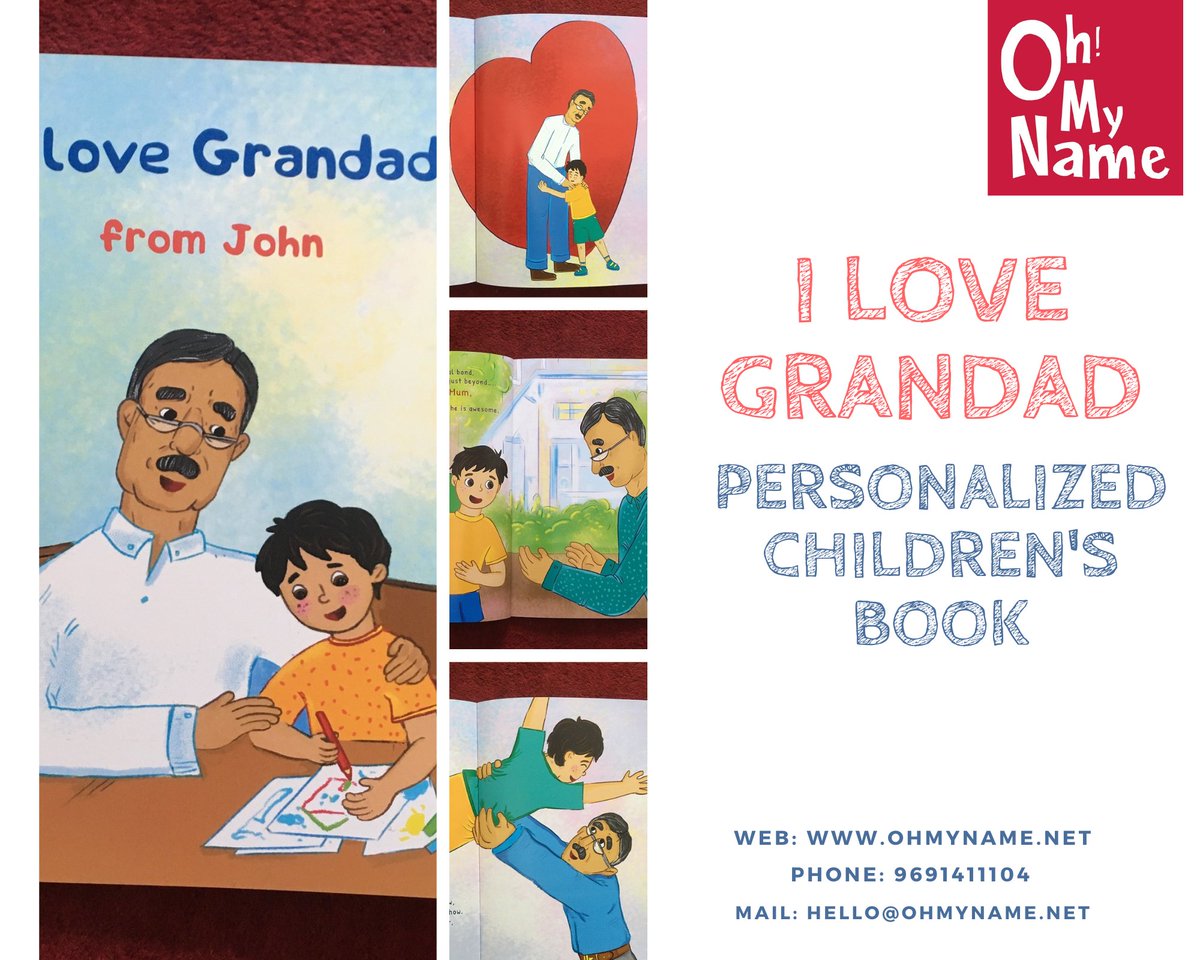 ohmynamebook's tweet photo. #fridaymorning feeling.
A Grandad hold his Grandchild's hand for a while and their heart for a lifetime....
Checkout our "I love you Grandad" book @ https://t.co/UMU7YNwu7P
#ohmynamebook #ohmyname #personalizedbooks #personalizedgifts #personallized #namebook #namebooks_gift https://t.co/ORBkt5rZSa