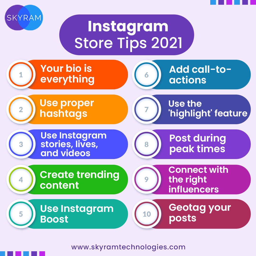 skyramindia's tweet photo. An Instagram store is a powerful business tool to grow your sales. Here are ten Instagram store hacks for 2021 to elevate your account engagement and boost your business.
#instastore #smallbusiness #shopsmall #instagram #instagramgrowth #instagramgrowthtips #instagramgrowth https://t.co/627Z5zeDlL