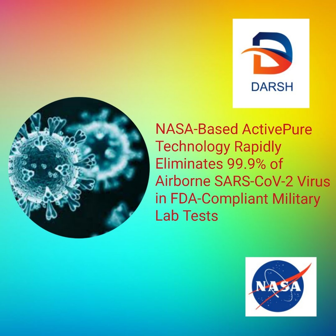 GlobalDarsh's tweet photo. ActivePure Technology in action.
More info: https://t.co/MWFcLUgZg9
#Darshglobalservices #Bangalore #aerospace #healthcare #import #export  #activepuretechnology #nasa #sanitizer https://t.co/5rX6oM4hKv