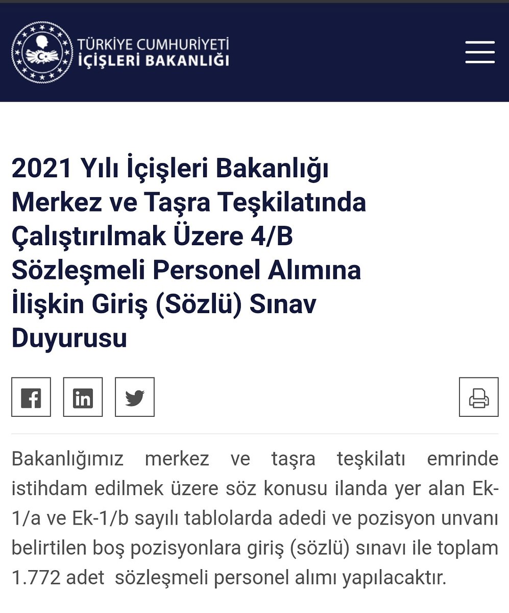 mus112acm's tweet photo. ❗❗Personel alım ilanı❗❗ Bakanlığımız tarafından kurumumuza personel alımı yapacaktır. Detaylar için ⬇️⬇️ https://t.co/qK5vQORJGK @TC_icisleri @illeridaresi @TCMusValiligi @112teknumara https://t.co/iq4XL3DSrh