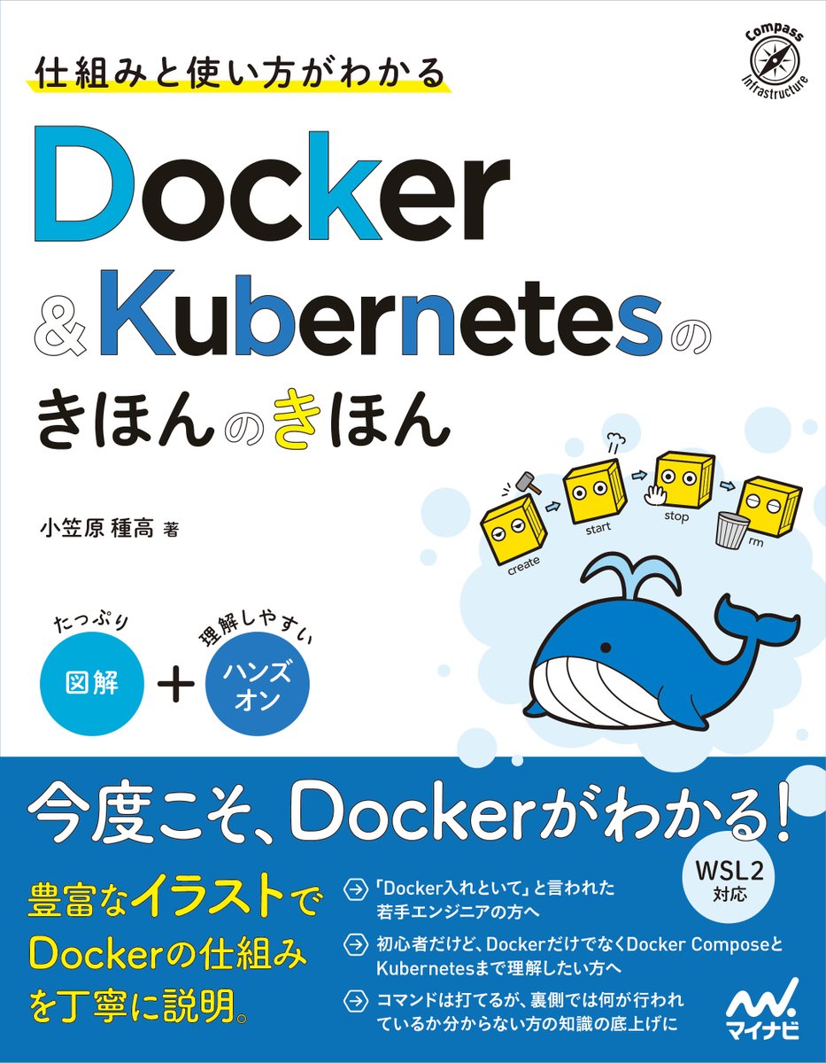 ニャゴロー 小笠原種高 Docker K8sきほんのきほん好評発売中 Shigetaka256 Twitter