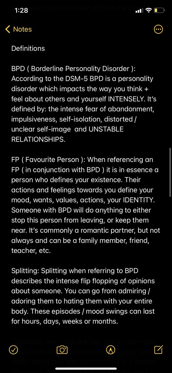 ( as someone diagnosed with BPD at the age of 16 )