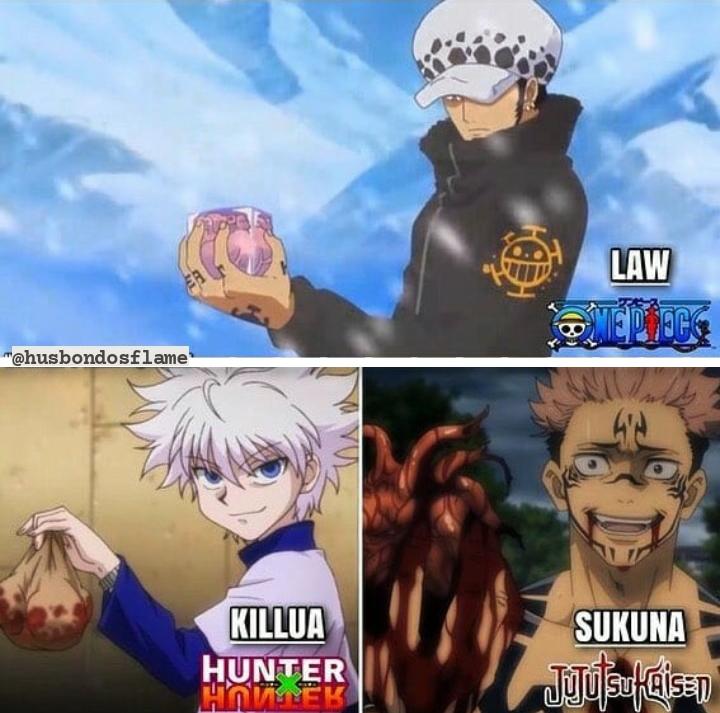 husbandosflame's tweet photo. Bad bois 🛐

Anime: #hunterxhunter #ONEPIECE #JujutsuKaisen

#Onepiecefanart #OnePiece1000
#hunterxhunter #HUNTERHUNTER #hisoka #hisoillu #GON #killua #Killuminati #killugon #ILLUMI #kurapika #Fight #jujutsukaisenfanart #Jujutsu_kaisen #jujutsu #ONEPIECEスタンプ https://t.co/Sn5qFiprpL