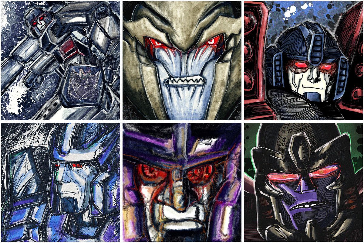 StephenRBerg's tweet photo. Here's all the Transformers art I did on my break (made with Adobe Fresco)
#transformers #megatron #galvatron #starscream #beastwars #coderart #adobe #fresco https://t.co/ptOrWeU8Tr