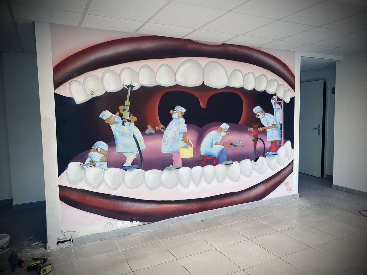 helloborisbobz's tweet photo. « DENTISTE »

@GraffitiKINGS #ArtistOnTwitter #Illustration #graffitiart #metz https://t.co/oitPeYkPOu