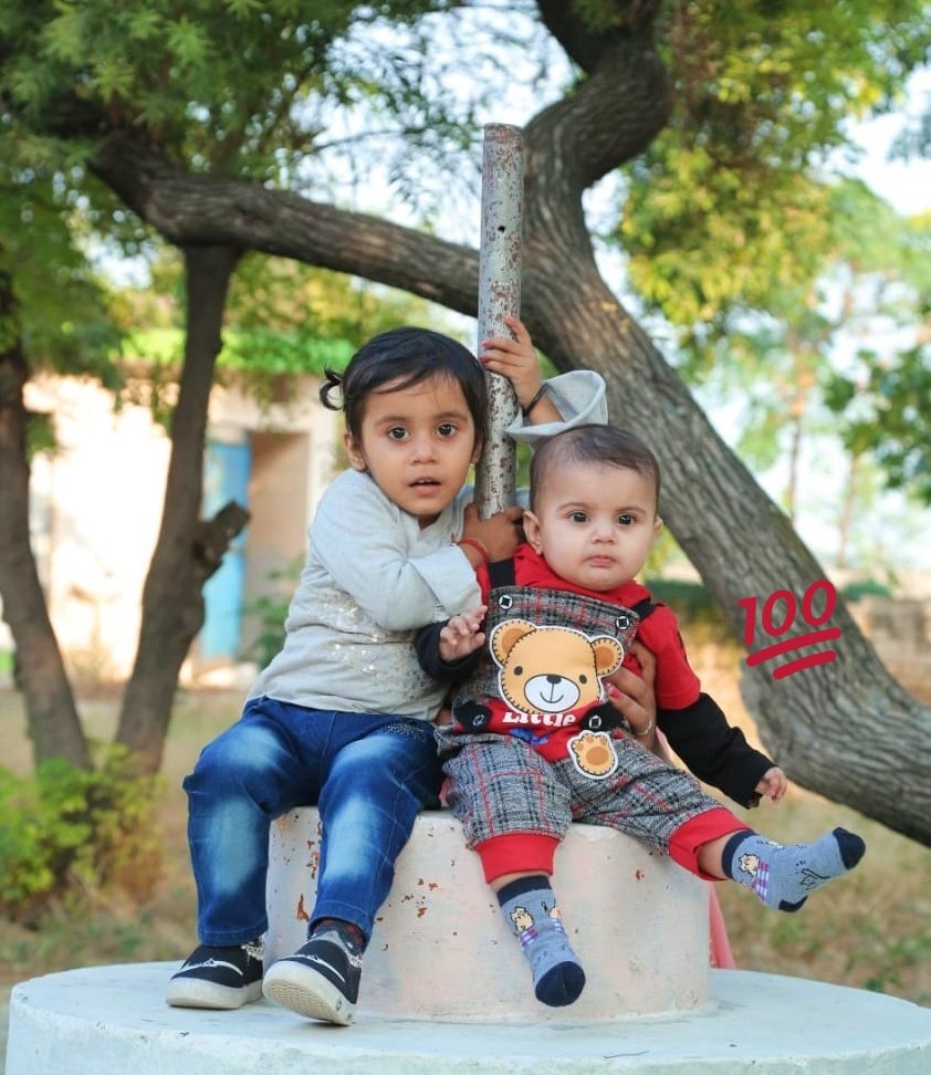 ErSimranjeetSin's tweet photo. Bani + Aarvi😘😘😘 https://t.co/Y10XJrSAoB