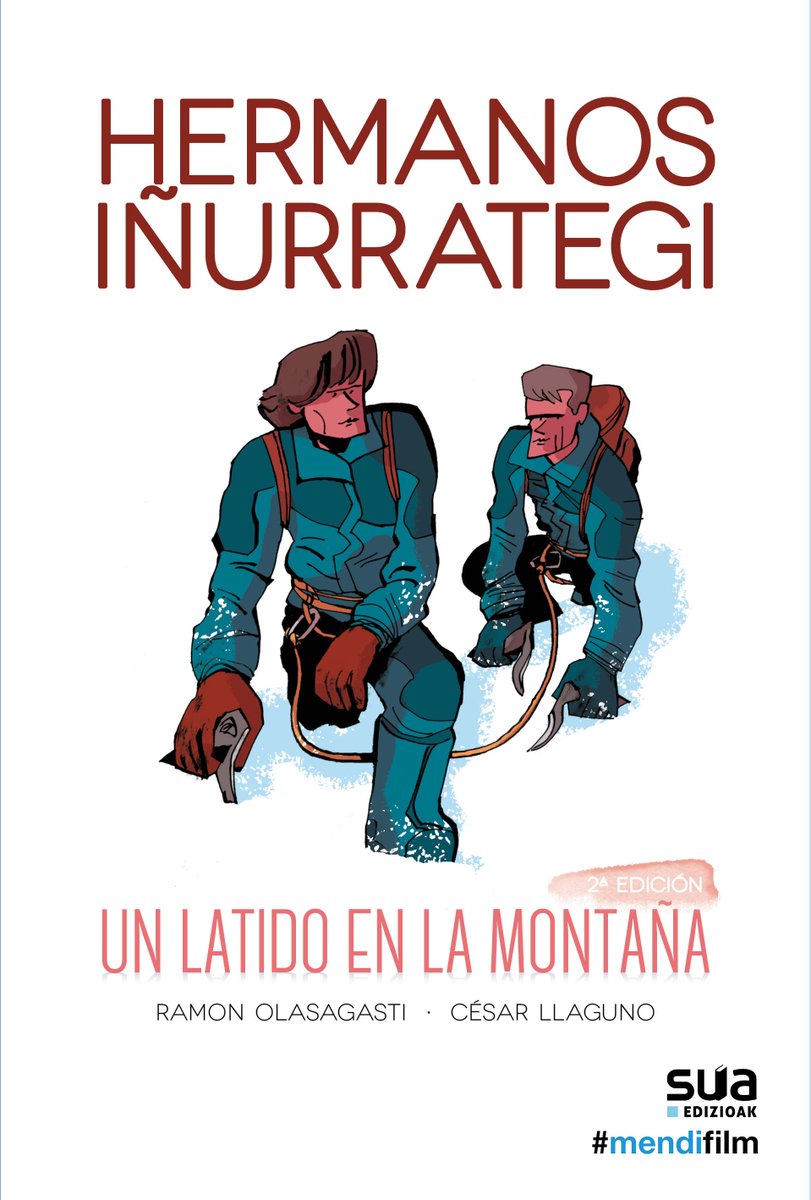SuaEdizioak's tweet photo. HERMANOS IÑURRATEGI
Primera edición agotada!! 👏 Ya tenéis la segunda edición disponible en vuestra libreria habitual. MUCHAS GRACIAS A TODOS!!
#hermanosiñurrategi #comic #trayectoria #2edicion #mendifilm https://t.co/9qBYCj40yX