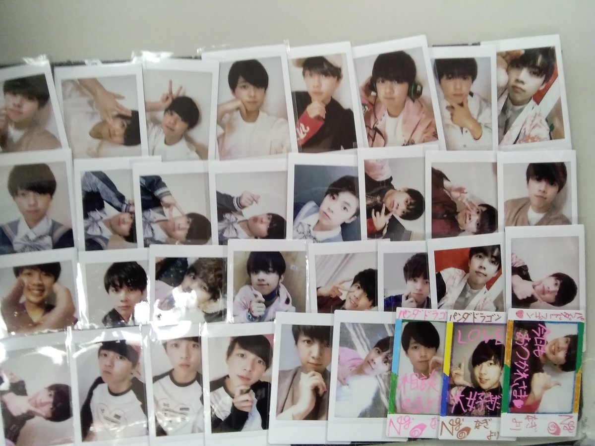 入荷情報】 「#パンダドラゴン」の「#なぎ」さんのチェキが纏まって