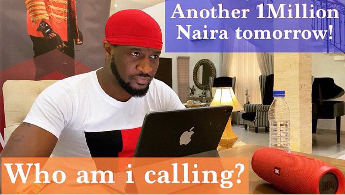 PeterPsquare's tweet photo. Who am i calling tomorrow for another 1Million Naira! Is it you? 💰💸🎰💶💰💴🎰💵

Tickets available at https://t.co/kLE6InmI9k https://t.co/ufx3ZeRJ74
