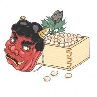 鬼のお面イラストのtwitterイラスト検索結果 鬼のお面イラストのtwitterイラスト検索結果