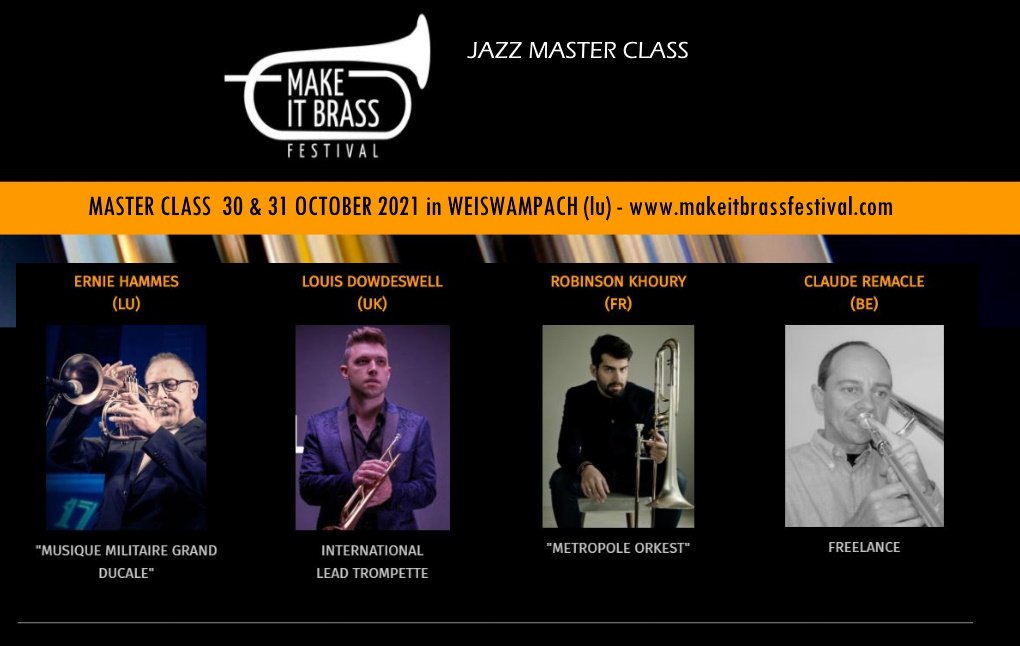 SlideMake's tweet image. MAKE IT BRASS FESTIVAL 💥🎺🎺
makeitbrassfestival.com