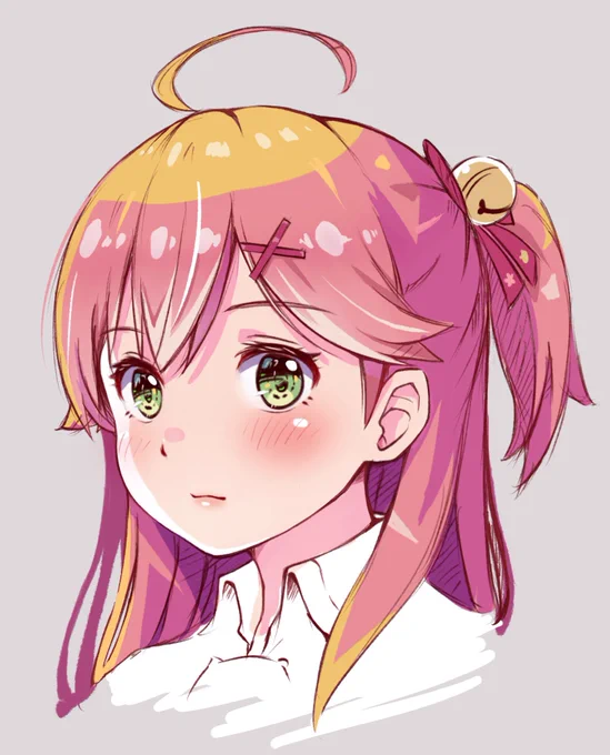 本日のお絵描き練習?‍??
ただいま清楚キャンペーン中です✨ 