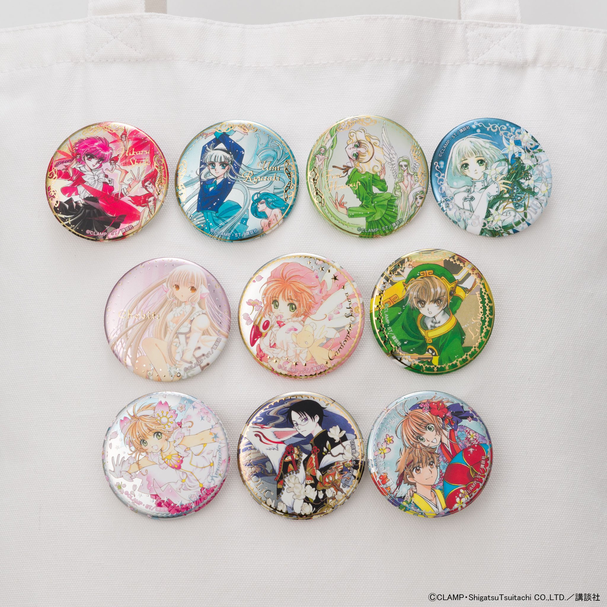 CLAMP 30th Anniversary ジュエリー缶バッジ ErMOLZLVQAEBATe.jpg:large