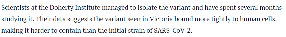 Suggestions are not worth reporting about. It only leads to confusion. Particularly given that this mutation was contained, there is no need for this article.