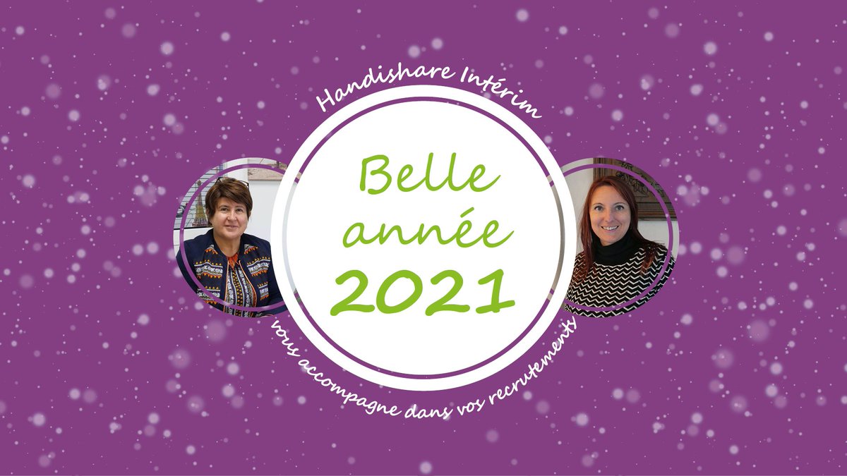 handicapinterim's tweet photo. Handishare Intérim vous souhaite une très belle année 2021.
Nous vous souhaitons santé pour vous et ceux qui vous sont chers et détermination pour réaliser vos projets aussi bien personnels que professionnels. 
Que 2021 révèle vos talents !
#Handicap #InterimHandicap #emploi #RSE https://t.co/FD6BmjNRlH