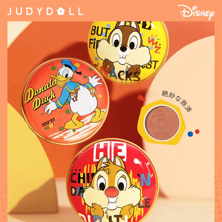 peonyelf's tweet photo. 🐭JUDYDOLL * DISNEY🦆 『かわいいリスのアヒルの子　チーク』💕💕 

▷https://t.co/DlttqJXlxe

薄くもなく濃くもなく、やさしい発色✨✨ https://t.co/ZAUR377oqe