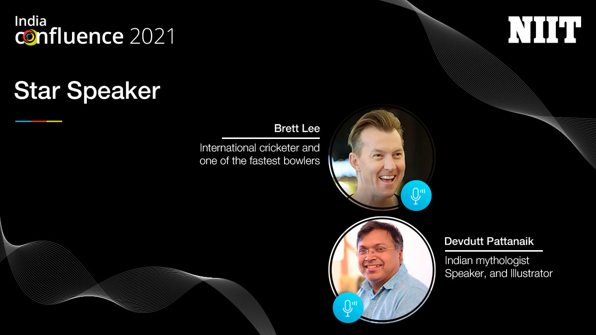 From knowing ancient Mythological Principles on Day-1 (<a href="/devduttmyth/">Devdutt Pattanaik</a>) to learning Accelerating Your Game on Day-2 (<a href="/BrettLee_58/">@BrettLee_58</a>) at #NIITIndiaConfluence2021

4 days remaining Register to learn from the best: niitconfluence2021.virtex.in

#AcceleratingPerformance #TransformativeLearning